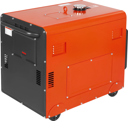 Generator diesel monofazat 7kW cu ATS, 230V, pornire electrica, carcasa insonorizata (KD3242) [14]