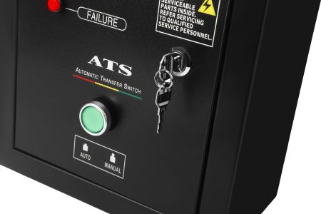Generator diesel trifazat 7kW cu ATS, 230V/400V, pornire electrica, carcasa insonorizata (KD3241) [39]