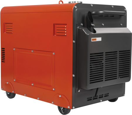 Generator diesel trifazat 7kW cu ATS, 230V/400V, pornire electrica, carcasa insonorizata (KD3241) [16]