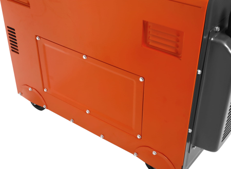 Generator diesel trifazat 7kW cu ATS, 230V/400V, pornire electrica, carcasa insonorizata (KD3241) [3]