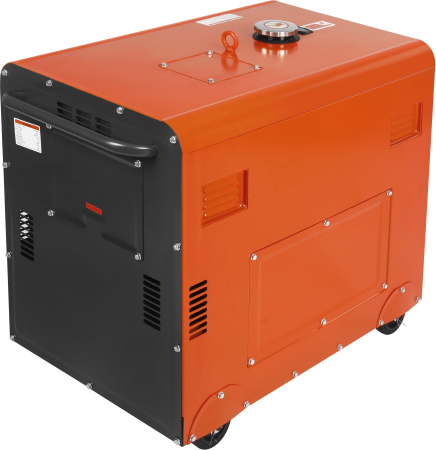 Generator diesel trifazat 7kW cu ATS, 230V/400V, pornire electrica, carcasa insonorizata (KD3241) [15]