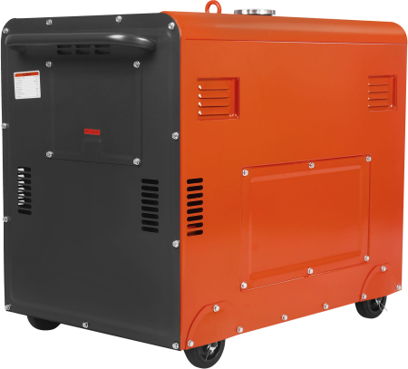 Generator diesel trifazat 7kW cu ATS, 230V/400V, pornire electrica, carcasa insonorizata (KD3241) [14]