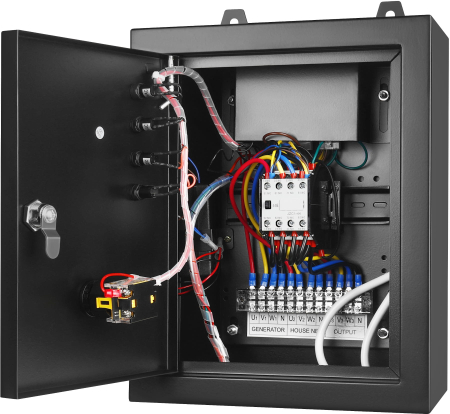 Generator diesel trifazat 7kW cu ATS, 230V/400V, pornire electrica, carcasa insonorizata (KD3241) [33]
