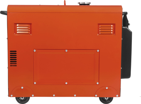 Generator diesel trifazat 7kW cu ATS, 230V/400V, pornire electrica, carcasa insonorizata (KD3241) [6]