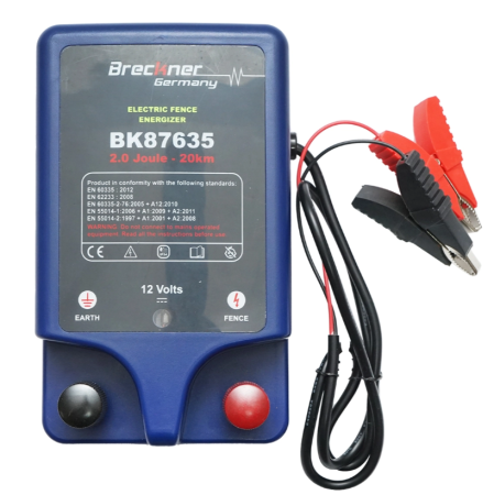 Generator impulsuri pentru gard electric 12V energie 2 Joule distanta maxima 20 km cu impamantare DISBG51 (BK87635) [1]