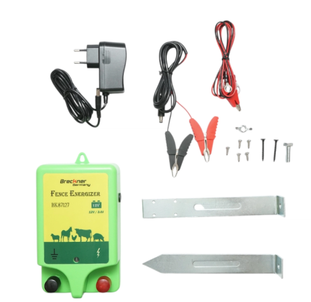 Altele - Generator impulsuri pentru gard electric 3 Joule 12V / 220V distanta maxima 18 km tensiune 10000 V DISUR58 (BK87127)