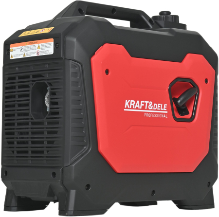 Generator curent 2.5 kW 2500W, 2x230V, 5 V 12V/8A, motor benzina 4 timpi (KD3162) [11]