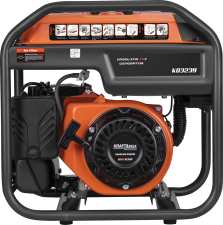 Generator curent cu inverter invertor - Generator inverter invertor benzina 4.5 kW 230V 4 timpi racit cu aer (KD3239)