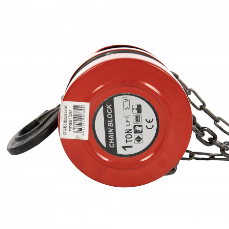 Scripete, Macara cu Lant, Palan Manual, 1 Tona lant 3m 8kg (GF-0450) [2]