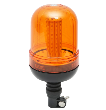 Auto / Moto - Girofar LED 12-24V, 80 LED-uri, 3 functii, IP65, cu suport tip picior (DISMH09)