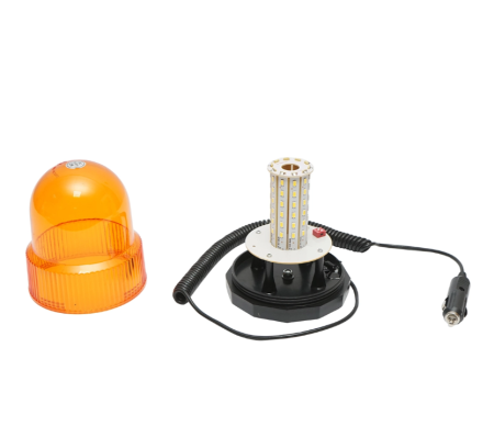 Girofar led 12-24V cu talpa magnetica IP65 (DISMG99) [2]