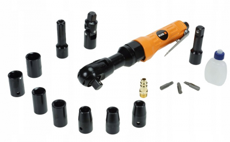 Cheie  clichet  antrenor pneumatic impact 130Nm + accesorii (12209) [5]