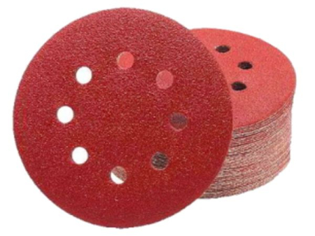 Hârtie abrazivă 50 buc. Disc Velcro de 125 mm P100 (KD11810) [0]