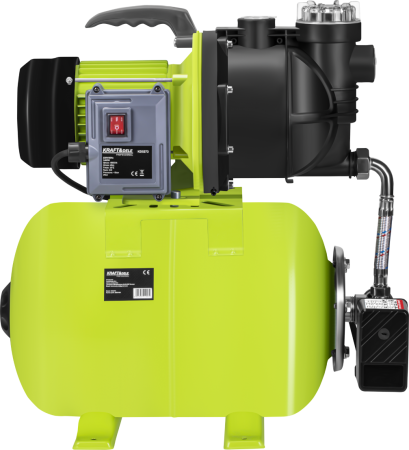 Hidrofor pompa apa cu vas expansiune 24L 1400W debit 4800 l h pentru irigatii gradina (KD5273) [6]