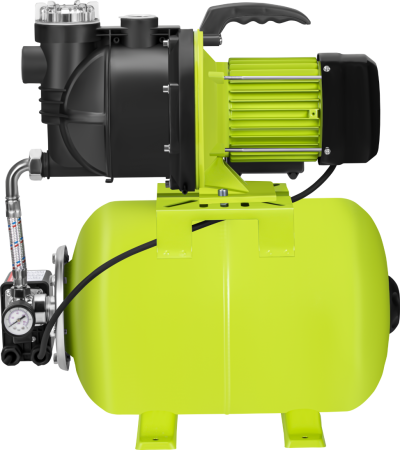 Hidrofor pompa apa cu vas expansiune 24L 1400W debit 4800 l h pentru irigatii gradina (KD5273) [8]