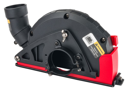 Husa antipraf polizor unghiular 115-125mm extractie 36mm reglare adancime 7-34mm adaptor universal (RTOSK0021) [7]