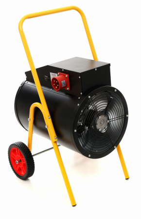 Incalzitor aer aeroterma electric trifazic trifazat 380V 400V 15kW cu termostat (KD11726) [4]