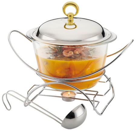 Incalzitor de alimente sticla si suport otel inoxidabil 4l (KB-7920) [5]