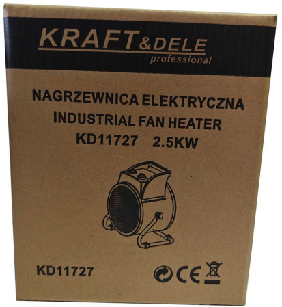 Incalzitor electric 2.5KW 230V (KD11727) [9]