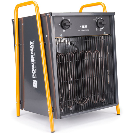 Incalzitoare arzatoare electrice / gaz / combustibil - Incalzitor electric aeroterma 15kw 4 viteze trifazic trifazat PM1022 (PM-NAG-15EDN)