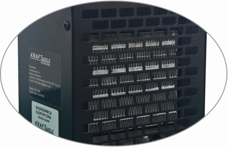 Incalzitor electric aeroterma 2.5kw 2500w 3 viteze monofazic monofazat (KD11990) [13]