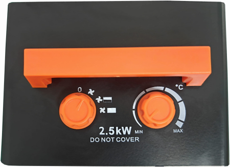 Incalzitor electric aeroterma 2.5kw 2500w 3 viteze monofazic monofazat (KD11990) [10]