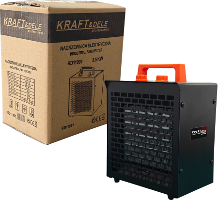 Incalzitor electric aeroterma 3.5kw 3500w 3 viteze monofazic monofazat (KD11991) [12]