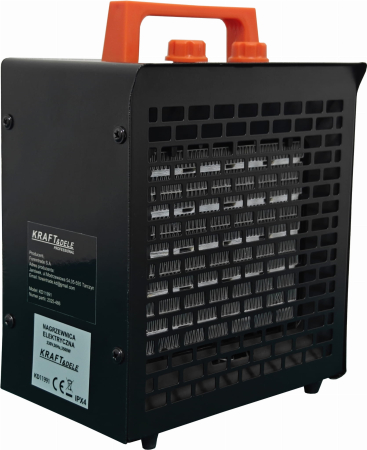 Incalzitor electric aeroterma 3.5kw 3500w 3 viteze monofazic monofazat (KD11991) [3]