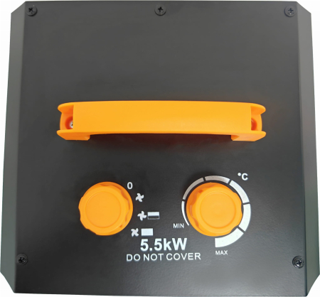 Incalzitor electric aeroterma 5.5kw 5500w 3 viteze trifazic trifazat (KD11992) [13]