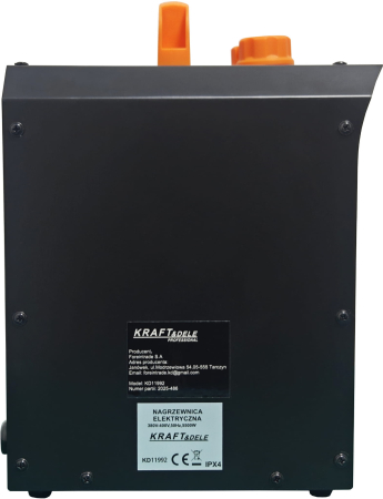 Incalzitor electric aeroterma 5.5kw 5500w 3 viteze trifazic trifazat (KD11992) [1]