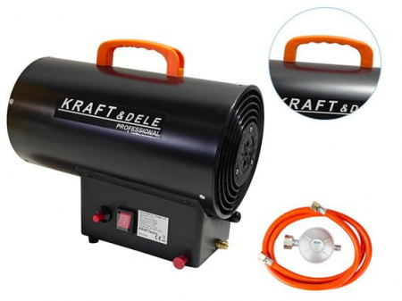 Incalzitoare arzatoare electrice / gaz / combustibil - Incalzitor incalzitor industrial pe gaz tun aer cald caldura 20kW (KD11703)