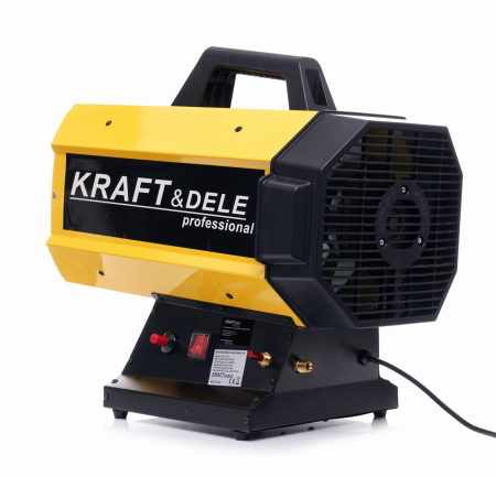 Incalzitor industrial pe gaz tun aer cald caldura 25kW + Reductor (KD11734) [5]