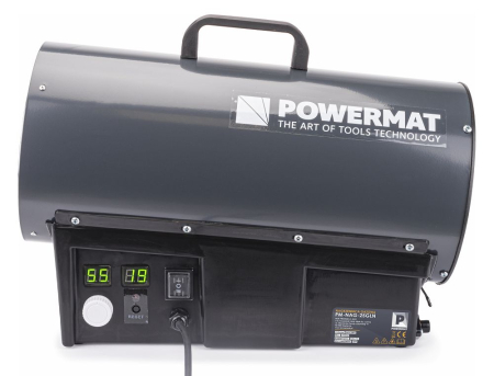 Incalzitor industrial pe gaz tun aer cald caldura 25kW + Termostat PM1026 (PM-NAG-25GLN) [1]