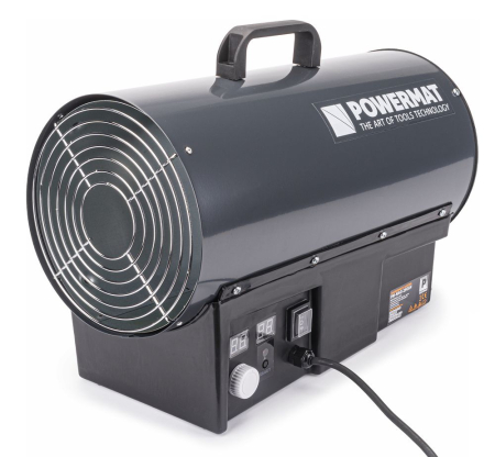 Produse noi (necategorizate) - Incalzitor industrial pe gaz tun aer cald caldura 25kW + Termostat PM1026 (PM-NAG-25GLN)