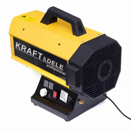 Incalzitor industrial pe gaz tun aer cald caldura 25kW + Termostat + Reductor (KD11731) [5]