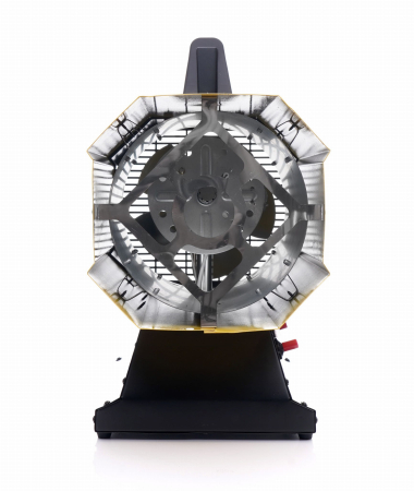 Incalzitor industrial pe gaz tun aer cald caldura 25kW + Termostat + Reductor (KD11731) [7]