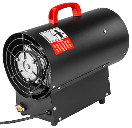 Incalzitor industrial pe gaz tun aer cald caldura 25kW + Termostat + Reductor (RTNGG0120) [2]