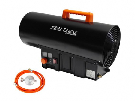 Incalzitor industrial pe gaz tun aer cald caldura 40kW + Termostat + Reductor (KD11701) [14]