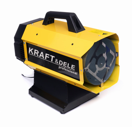 Incalzitor industrial pe gaz tun aer cald caldura 45kW + Reductor (KD11732) [2]