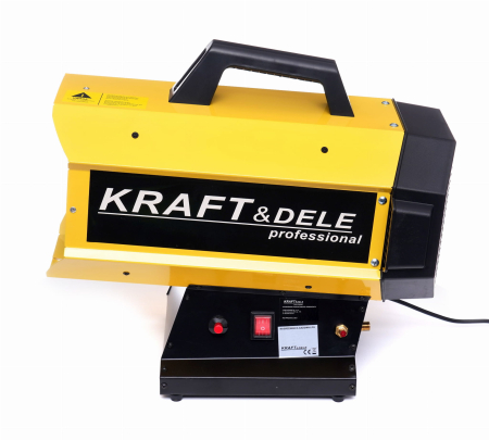 Incalzitor industrial pe gaz tun aer cald caldura 45kW + Reductor (KD11735) [3]