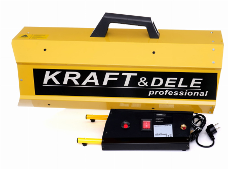 Incalzitor industrial pe gaz tun aer cald caldura 60kW + Reductor (KD11736) [7]