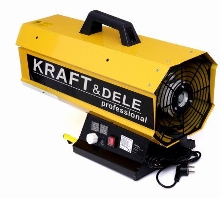 Incalzitor industrial pe gaz tun aer cald caldura 60kW + Termostat + Reductor (KD11733) [6]