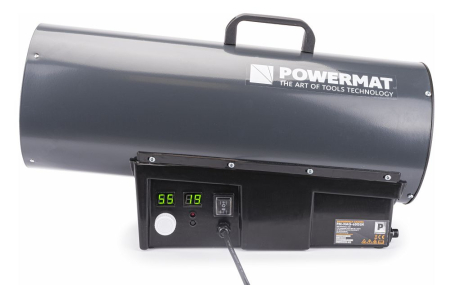 Incalzitor industrial pe gaz tun aer cald caldura 65kW + Termostat PM1028 (PM-NAG-65GLN) [2]