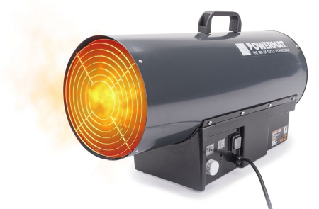 Incalzitor industrial pe gaz tun aer cald caldura 65kW + Termostat PM1028 (PM-NAG-65GLN) [1]