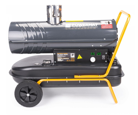 Incalzitor industrial pe ulei motorina tun aer cald caldura 30kW + Termostat PM1013 (PM-NAG-30SKN) [2]