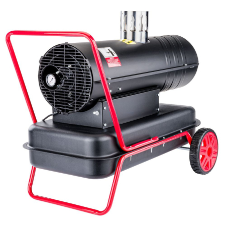 Incalzitor industrial pe ulei motorina tun aer cald caldura 30kW + Termostat (RTNGO0122) [2]