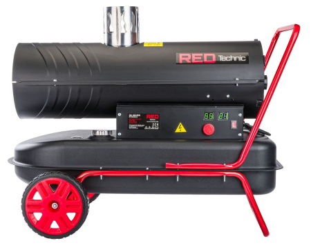 Incalzitor industrial pe ulei motorina tun aer cald caldura 30kW + Termostat (RTNGO0122) [1]
