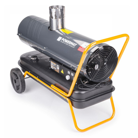 Incalzitor industrial pe ulei motorina tun aer cald caldura 40kW + Termostat PM1014 (PM-NAG-40SKN) [3]