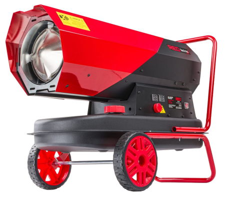 Incalzitoare arzatoare electrice / gaz / combustibil - Incalzitor industrial pe ulei motorina tun aer cald caldura 40kW + Termostat (RTNGO0126)