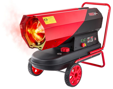 Incalzitor industrial pe ulei motorina tun aer cald caldura 40kW + Termostat (RTNGO0126) [1]